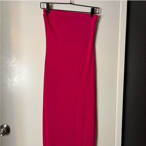 Rolla Coster Strapless Pink Dress